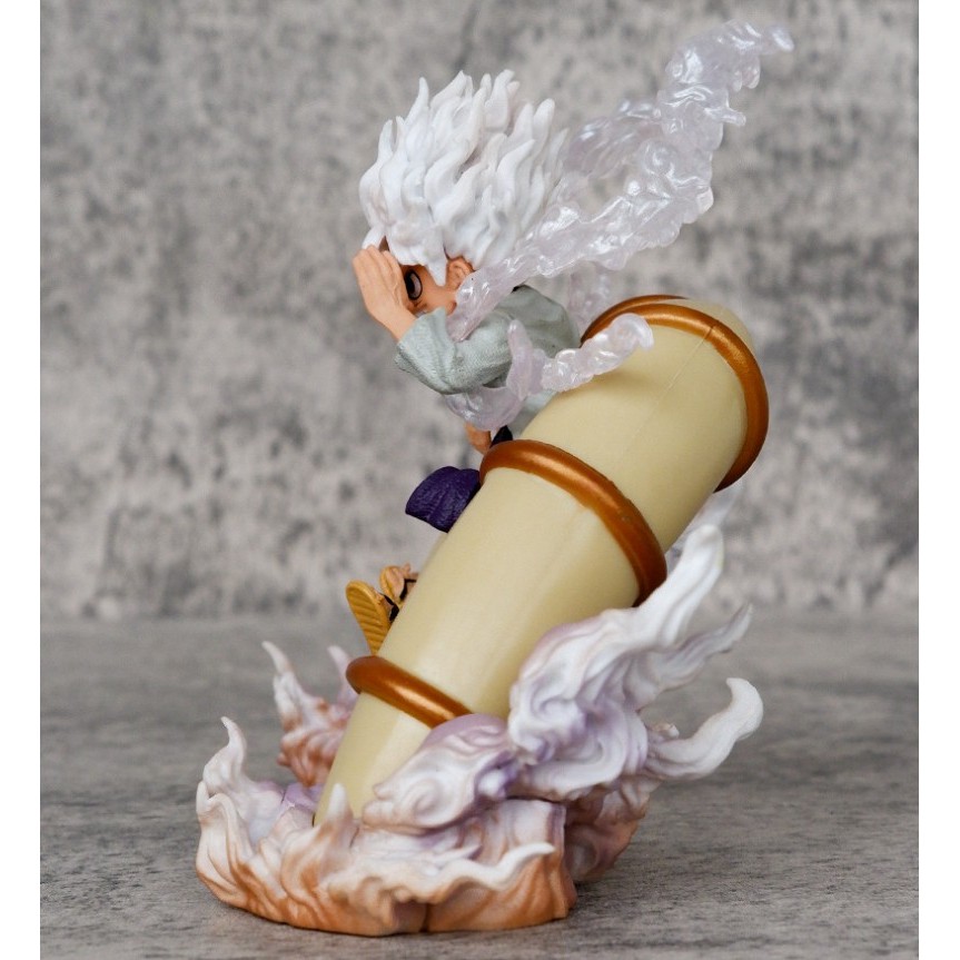 Mô Hình One Piece Luffy trượt ống nước cao 12cm nặng 500g - Figure OnePiece - Có Hộp Màu Toy Đồ Chơi