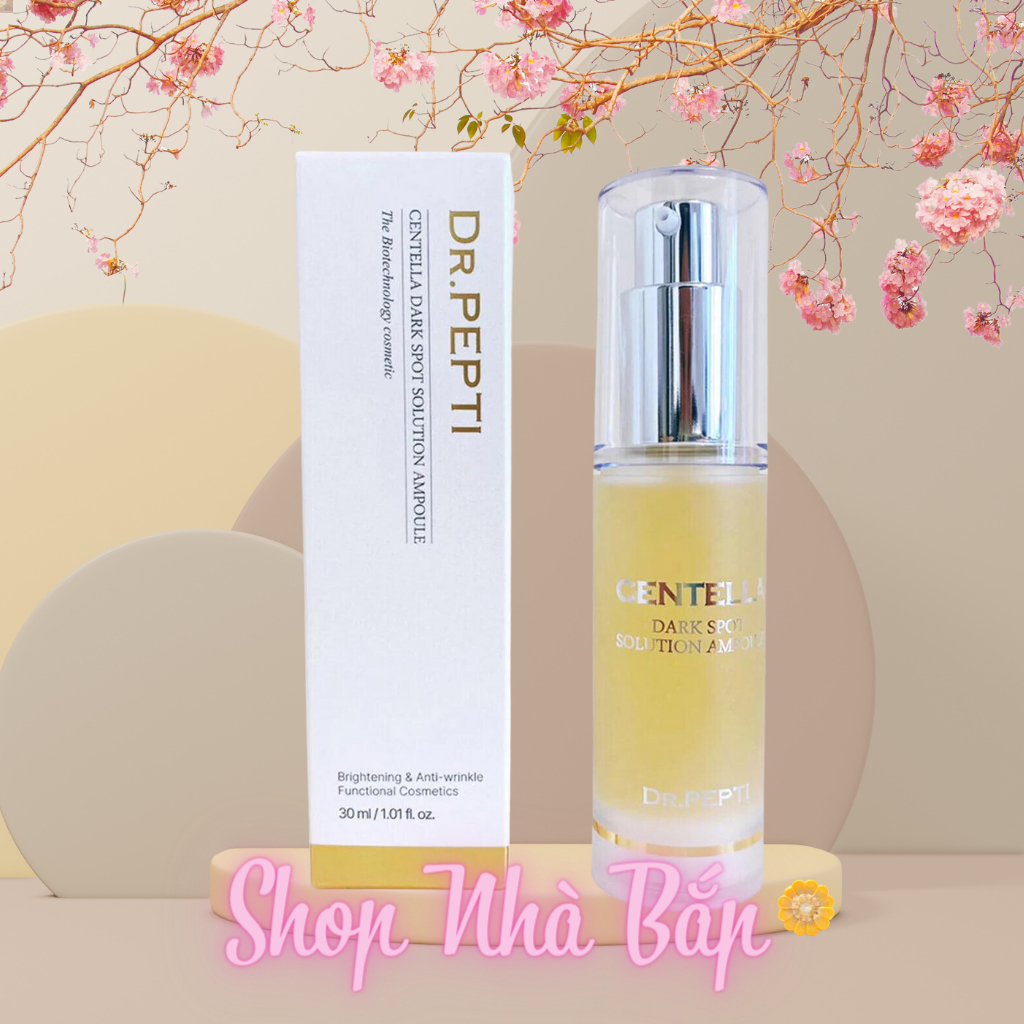 Combo 2 Món Serum và Tone Hoa Hồng Dr.pepti Centella !