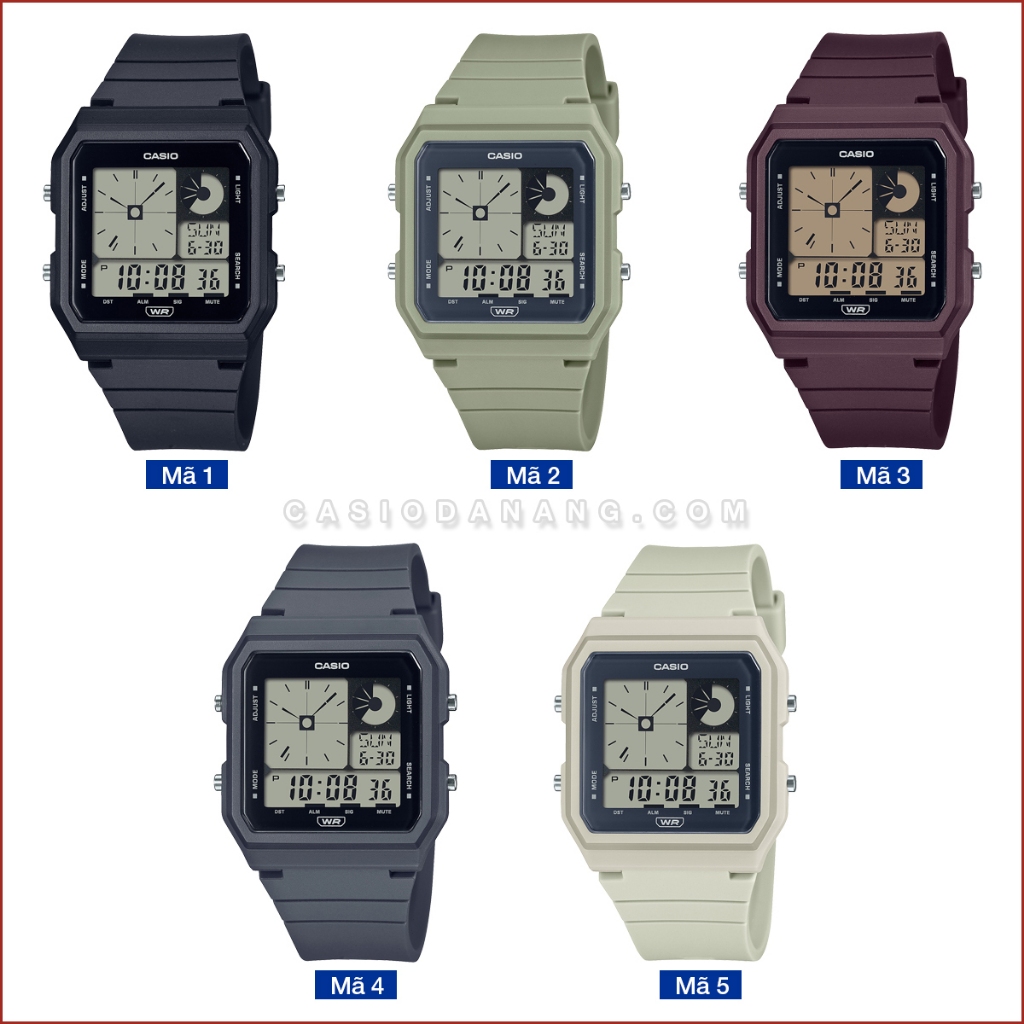 Đồng hồ nữ dây nhựa Casio chính hãng LF-20 Series