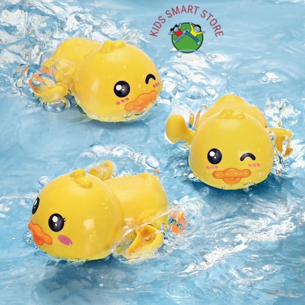 Đồ chơi vịt bơi vặn cót thả bồn tắm ngộ nghĩnh cho bé yêu