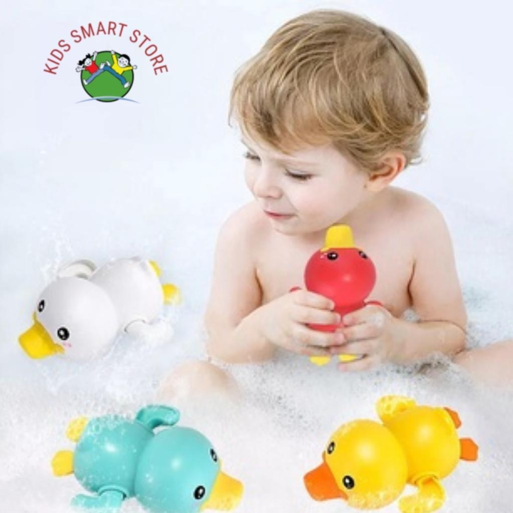 Đồ chơi vịt bơi vặn cót thả bồn tắm ngộ nghĩnh cho bé yêu