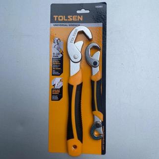 Bộ 2 chiếc mỏ lết tăng đưa 9-32mm TOLSEN 15282