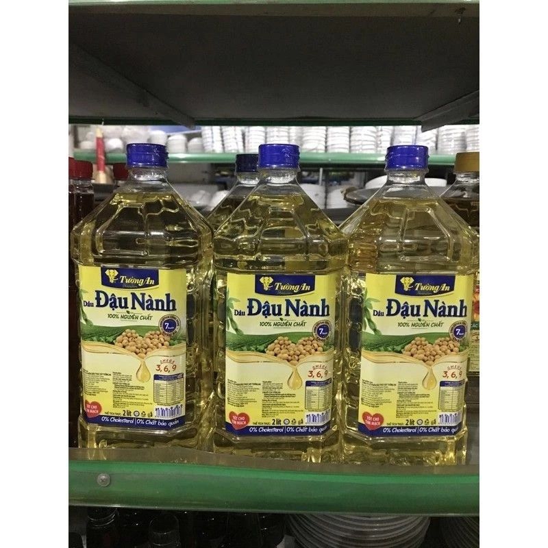 Dầu ăn đậu nành tường an 1L-2L