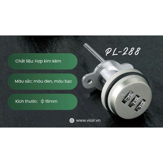 Khoá tủ số mật mã dùng cho hộc tủ kéo 3 ngăn