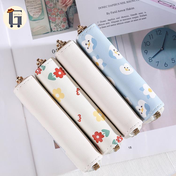 Ví Nữ Mini Cute Nhiều Ngăn Cầm Tay,phong cách hoạt hình,Chất liệu da Pu