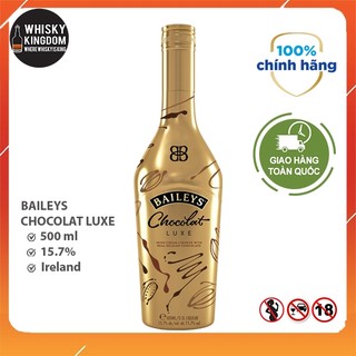Baileys chocolat luxe sữa bailey chính hãng hương vị sô cô la quyến rũ