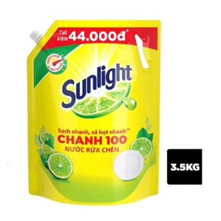 Nước Rửa Chén Sunlight Chanh Can 3,6 kg
