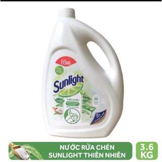Nước Rửa Chén Sunlight Chanh Can 3,6 kg