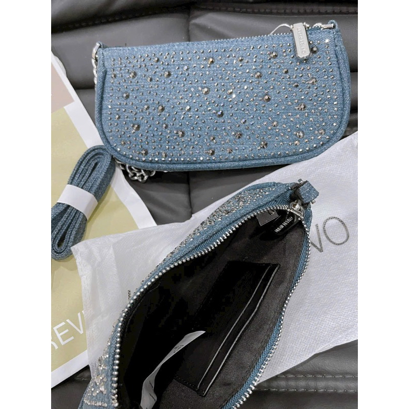 TÚI UR chất vải jean sz 19cm