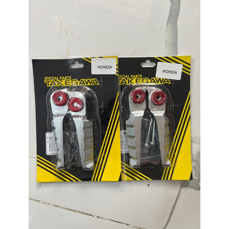 Gác chân Takegawa mẫu Graft kèm chốt xõ inox và lông đền đỏ