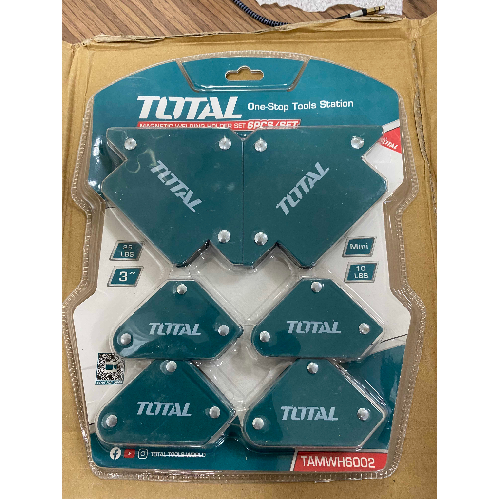 BỘ 4 và 6  KE GÓC NAM CHÂM INGCO TOTAL AMWH6001  TAMWH6002 TAMWH4062