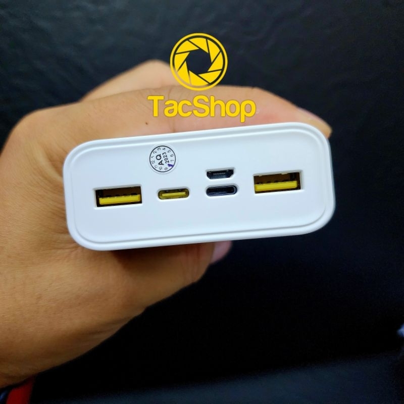 Pin sạc dự phòng Pisen Quick LS-DY222 20000mAh hỗ trợ sạc nhanh 22.5W Chính Hãng