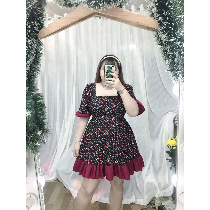 Đầm nút gỗ phối viền