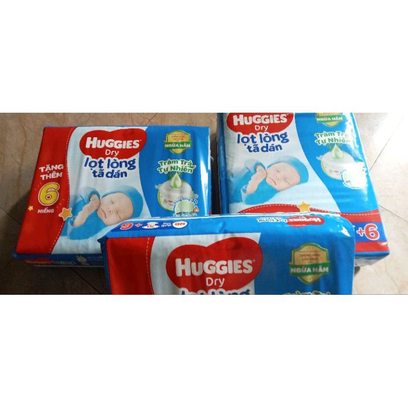 Tã dán Huggies nb70+6 cho bé dưới 5kg tràm trà tự nhiên