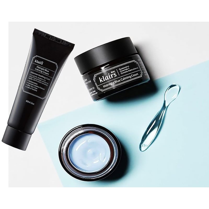 Kem Dưỡng Phục Hồi Da Ban Đêm Klairs Midnight Blue Calming Cream 30g-60g