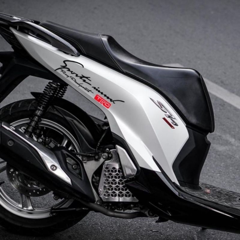 2 chiếc Decal tem Sport Mind phong cách trang trí Xe máy phong cách