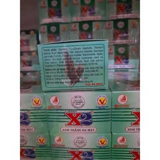 Kem x2 trắng da mặt 83.5