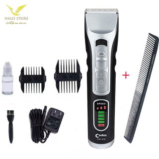 Tông đơ cắt tóc cao cấp codos chc-918 công suất 7w tặng lược cắt tóc