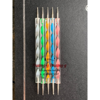 Set cọ chấm bi 5 cây đủ size