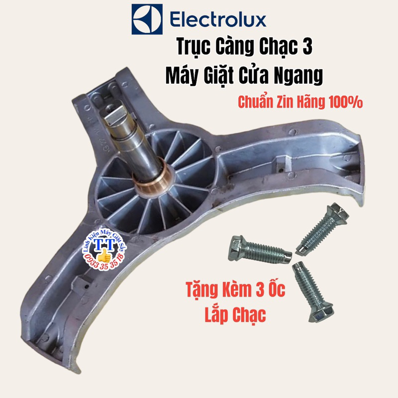 Trục Càng Chạc 3 Máy Giặt Elextrolux Cửa Ngang Đủ Các Model EWF & EWW và Trọng Lượng Giặt Sấy