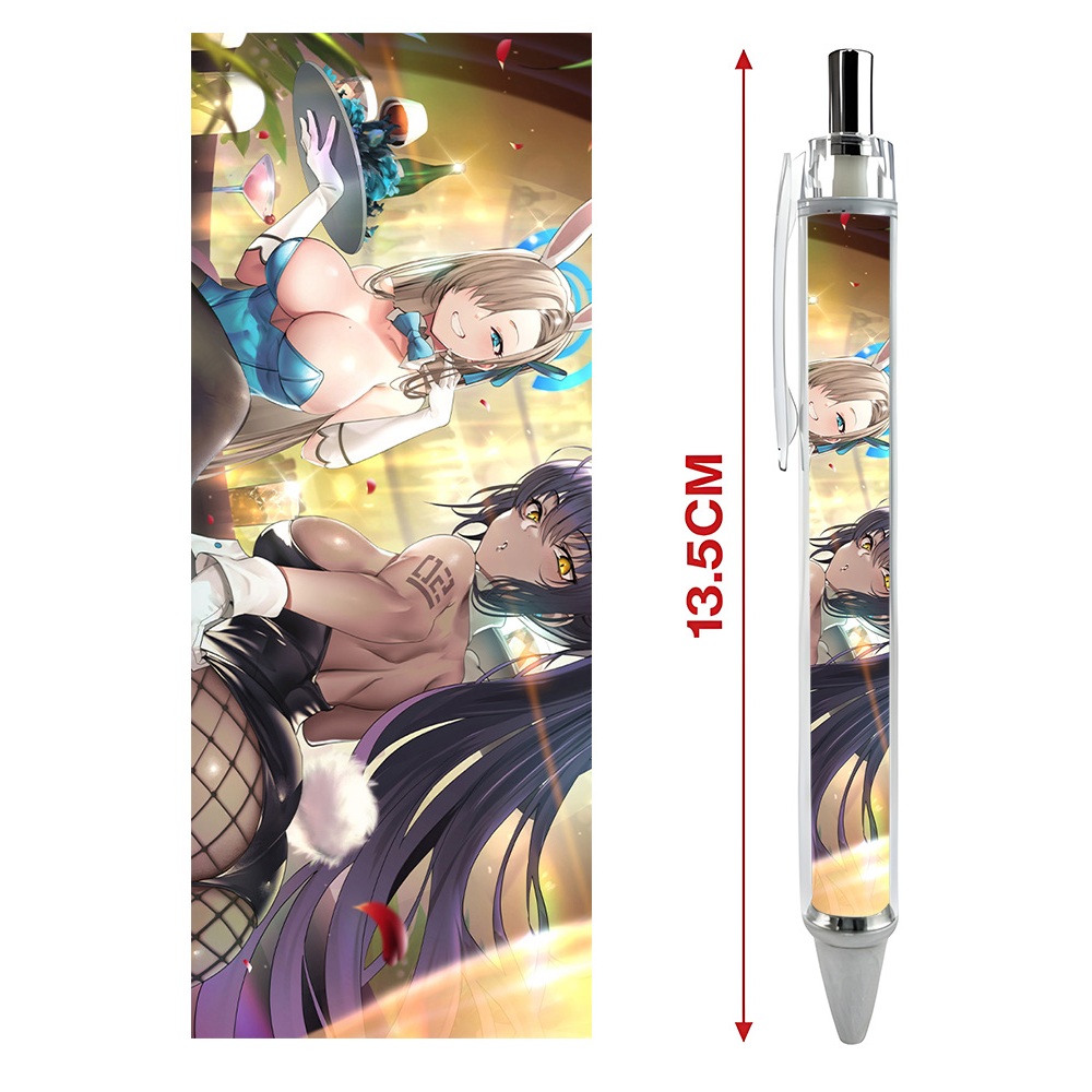 Bút viết In hình Tổng Hợp Game Blue Archive - Hình in sắc nét - Bút Gel ngòi 0.5mm by 2D Tộc Shop