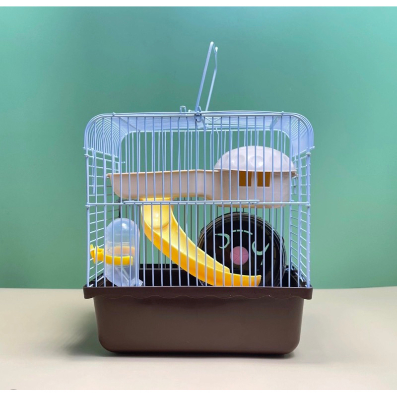 Lồng hamster gồm phụ kiện đầy đủ - Lồng Nấm Hamster