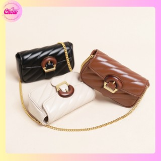 Túi đeo chéo mini da PU mềm mịn, phong cách thời trang retro - T047