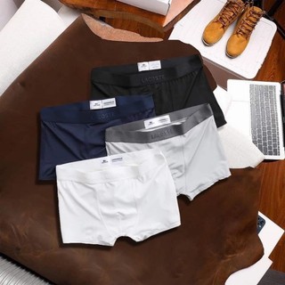 Hộp 5 Quần Lót Nam Boxer Thun Lạnh Lacos - Thun lụa co giãn