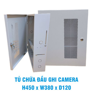 TỦ ĐỰNG ĐẦU GHI CAMERA (CAMERA BOX) H450xW380xD120 - KHÓA TRÒN
