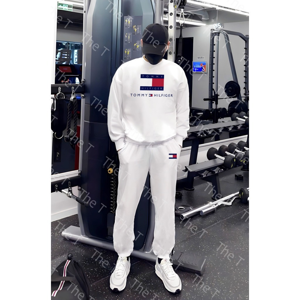 Bộ Sweater HERMES Nam Nữ, Chữ Thêu Hình In 5D, Bộ Nỉ Chất Liệu Loại 1 - Hàng Cao Cấp Hottrend Thu Đông nemoshop