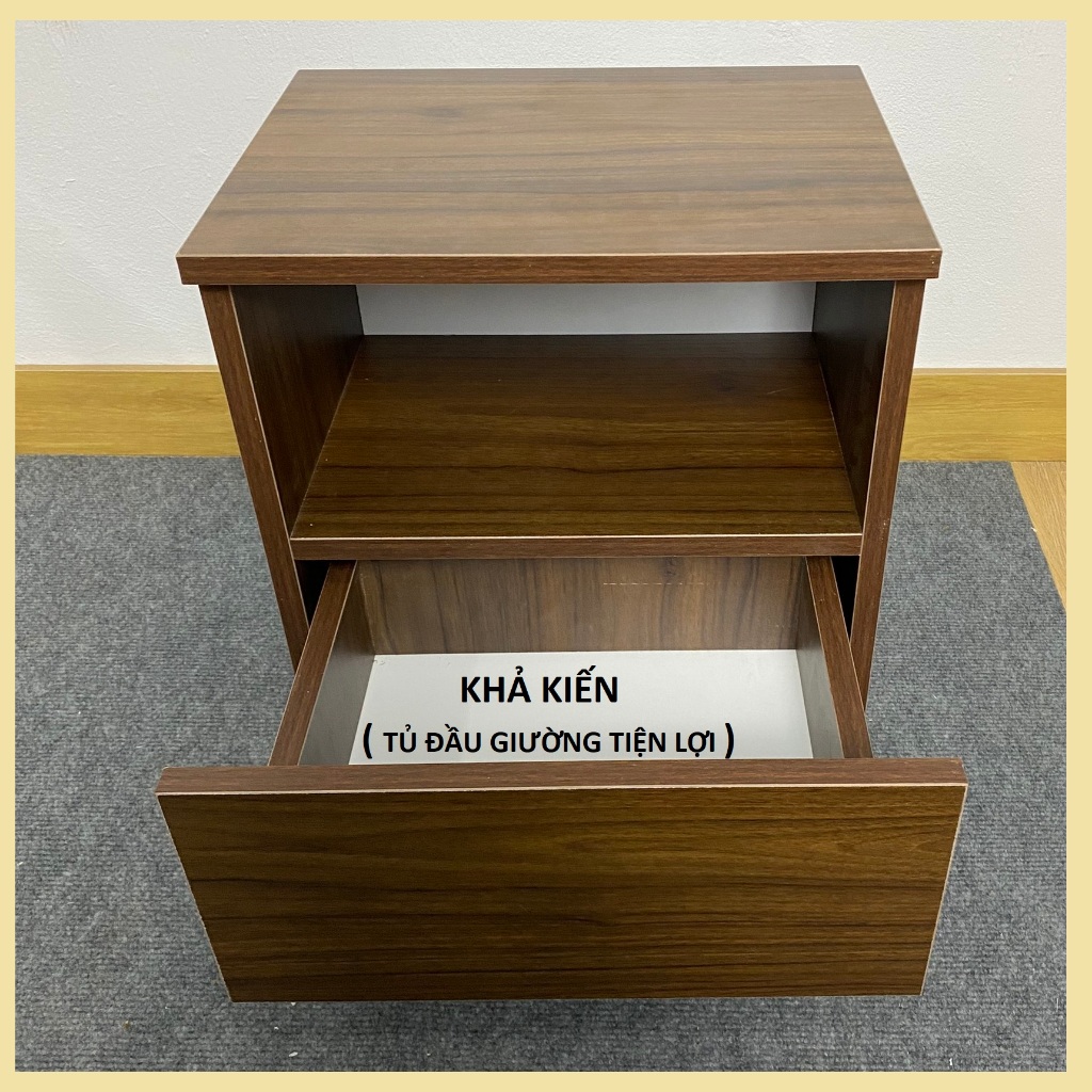 Tab đầu giường, Tủ đầu giường gỗ mdf dày 18mm