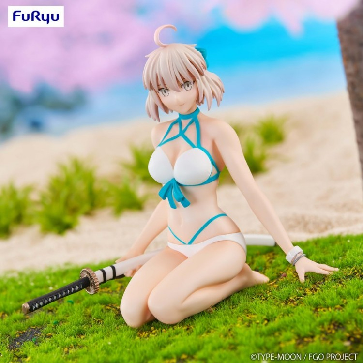 Mô hình Okita Souji Fate Grand Order hãng FuRyu - Noodle Stopper Ver 11cm, Anime figure chính hãng Nhật Bản