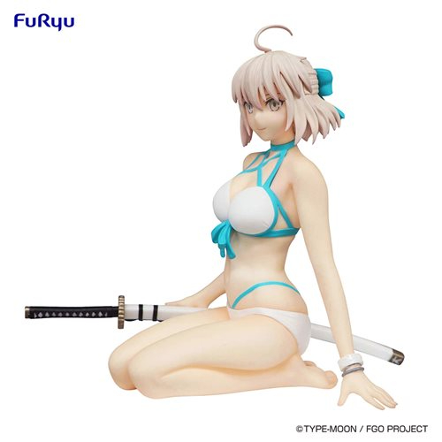 Mô hình Okita Souji Fate Grand Order hãng FuRyu - Noodle Stopper Ver 11cm, Anime figure chính hãng Nhật Bản