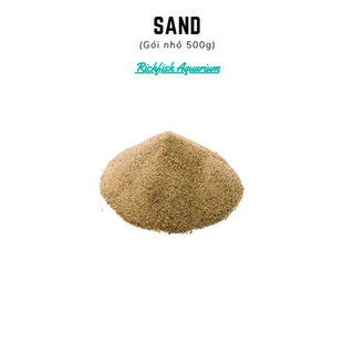 500g Cát Nắng Vàng loại hạt mịn dùng trải nền bể thuỷ sinh