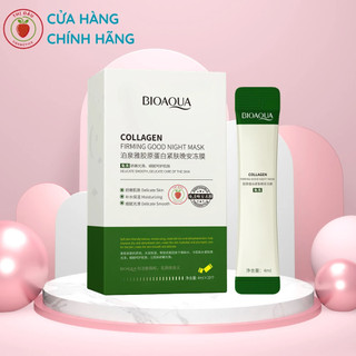  Hộp 20 gói Mặt Nạ Ngủ THỊ DÂU MASK Thạch Colagen Dưỡng Ẩm Nâng Cơ Chăm Sóc Da Hiệu Quả MN52 