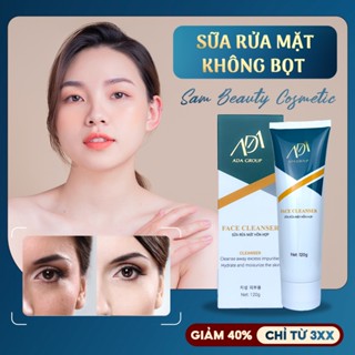 Sữa Rửa Mặt Không Bọt ADA Cosmetic Chứa Glycerin Làm Sạch Sâu Giảm Bã Nhờn Cân Bằng Độ pH Không Khô Da 120g