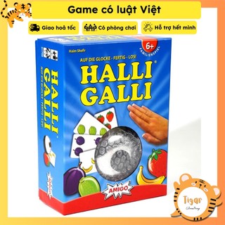 Boardgame Halli Galli trò chơi luyện phản xạ