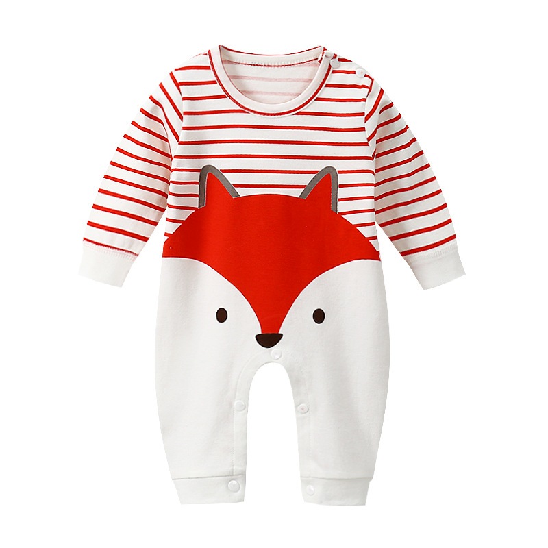 Bodysuit cho bé , bộ body dài tay liền thân sơ sinh họa tiết đáng yêu 100% cotton hàng quảng châu cao cấp _ BD18