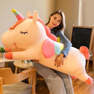  Gấu Bông Ngựa Kỳ Lân Unicorn  Siêu to - Khổng lồ  Size 90cm và 1m3 