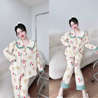 Bộ lụa BIGSIZE cao cấp 50-100kg tay dài siêu chất