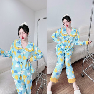 Bộ lụa BIGSIZE cao cấp 50-100kg tay dài siêu chất