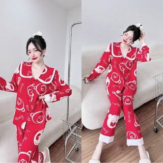 Bộ lụa BIGSIZE cao cấp 50-100kg tay dài siêu chất