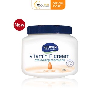 Kem dưỡng ẩm Redwin Vitamin E và hoa anh thảo, Úc (300g)