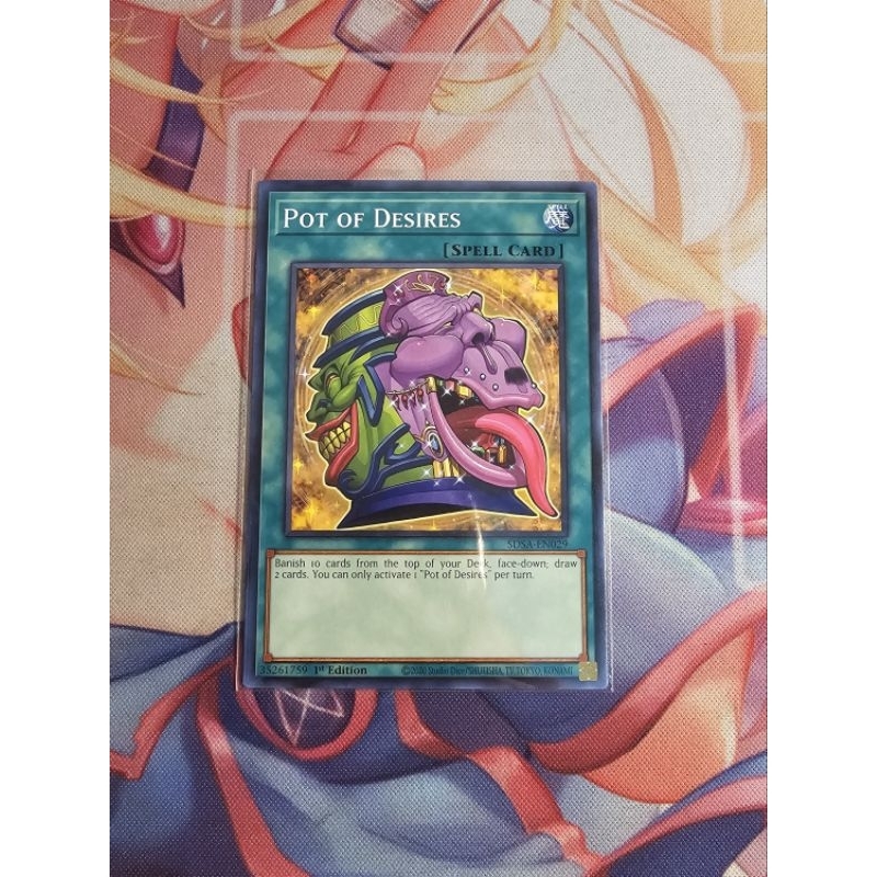 Thẻ bài Yugioh : Pot of Desires