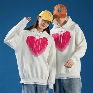 Áo cặp đôi hoodie nam nữ in 5d hình trái tim, áo sweater cặp đôi bóng chày chất nỉ dày dặn nemoshop