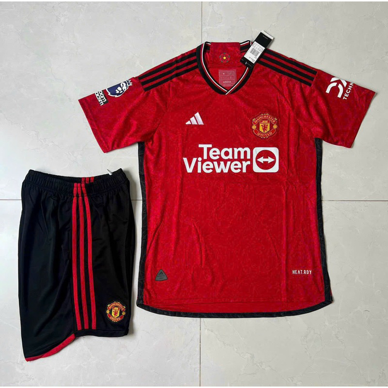 Bộ Quần Áo Bóng Đá Câu Lạc Bộ Manchester United Mùa Giải 23/24 - Vải Thái Cao Cấp