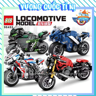 Đồ chơi lắp ghép Moto - Lắp ráp xếp hình 317-322 chi tiết cho bé