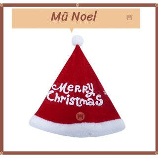 Gấu bông mũ noel đội đầu