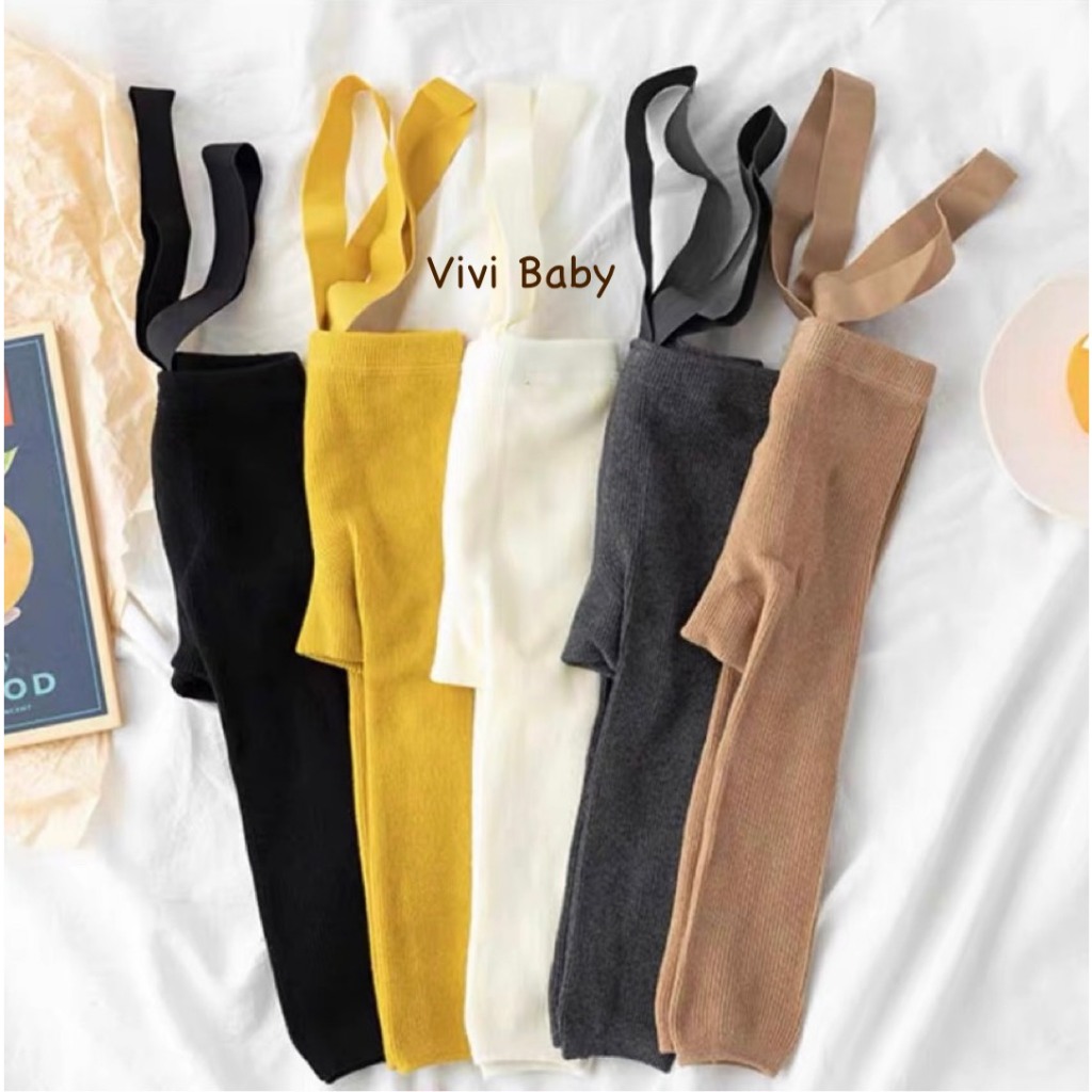 Quần yếm dài không tất phong cách Hàn Quốc cho bé yêu Vivi Baby