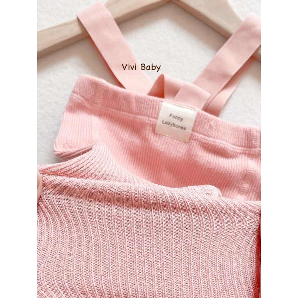 Quần yếm dài không tất phong cách Hàn Quốc cho bé yêu Vivi Baby